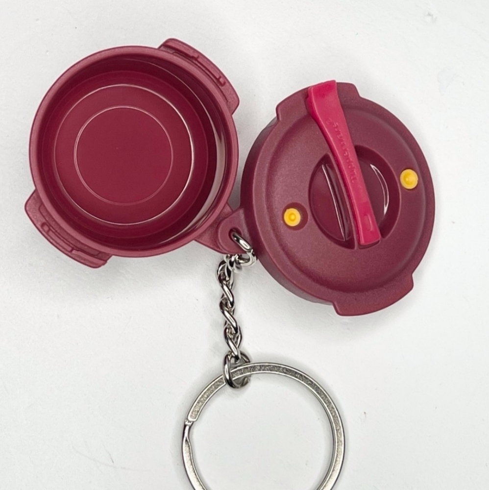 NEW! Tupperware keychain NOT FOR SALE! DO NOT PURCHASE! - Picture 2 of 2